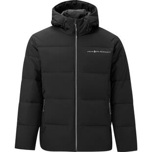 HLA/海澜之家轻商务航天系列棉服24秋冬新连帽印花时尚夹克外套男