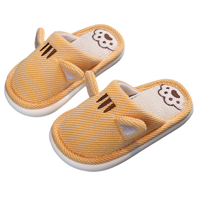 回力可爱猫咪儿童棉拖鞋