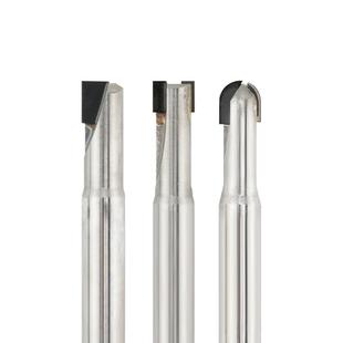 数控PCD金刚石单双刃铣刀 亚克力铝用镜面高光石墨碳纤维复合材料