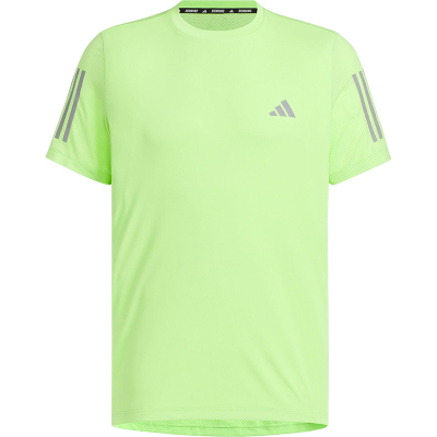 Adidas/阿迪达斯官方正品2025男士运动跑步网眼圆领短袖JY6983