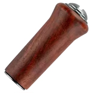 池刃实木握丸鱼线轮DIY改装路亚纺车轮水滴轮握把锥形轻量配件