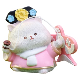 喵喵万岁盲盒2025新款女孩可爱猫猫手办猫咪公仔奖品学生女生礼物