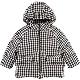 Amila女童短款羽绒服2025新款冬季加厚儿童羽绒衣宝宝保暖面包服