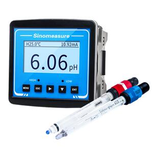 工业在线pH计电极探头 ORP测试仪酸度计传感器水质pH控制器检测仪