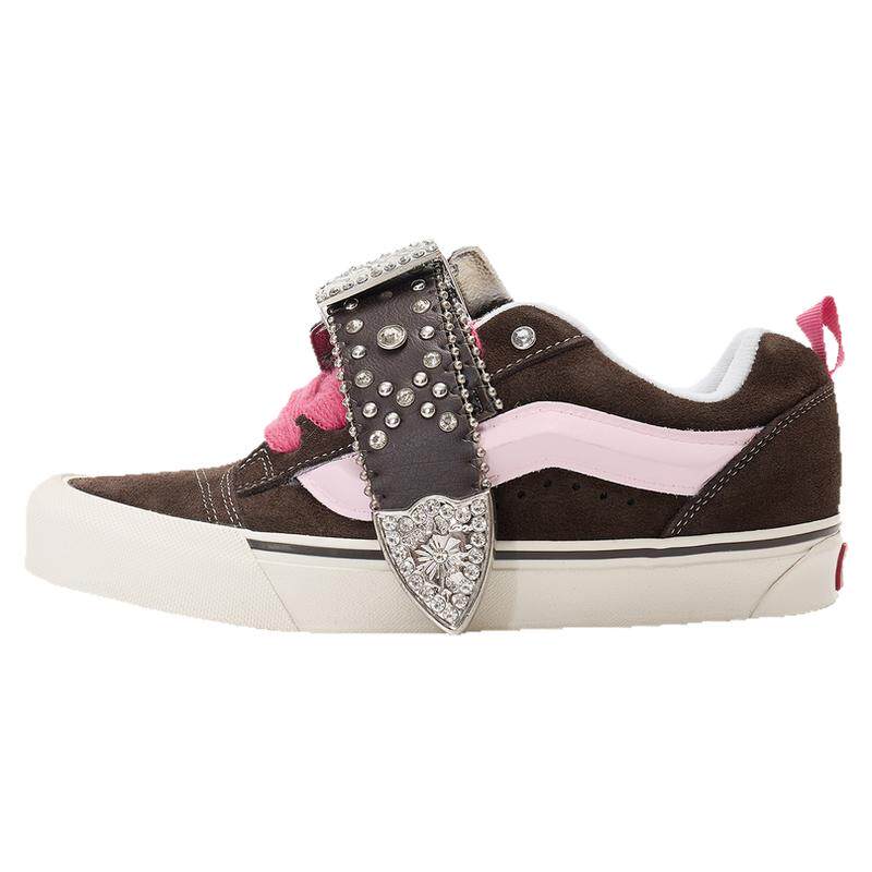 Vans朋克y2k贴钻美式面包板鞋