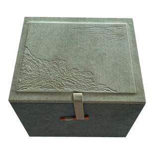 单杯紫砂壶三才盖碗对杯一壶两杯四杯高档精美茶具礼品包装盒定制