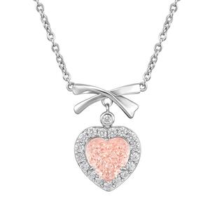 DEPARTMENT暗夜芭蕾系列 橘粉天际项链 301359