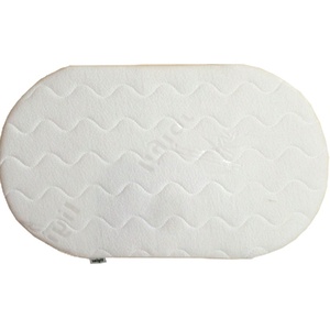 定制椭圆形床垫 订制定做婴儿床摇床摇篮棕垫天然椰棕手推车棉垫