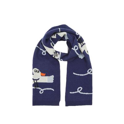 云朵工厂飞行员原创卡通风围巾