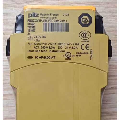 议价pilz皮尔兹安全继电器PNOZ XV3P  777512 全新现货