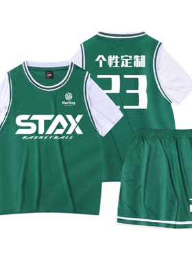 篮球服套装男学生个性定制运动比赛球衣韩版女子短袖印字篮球衣夏