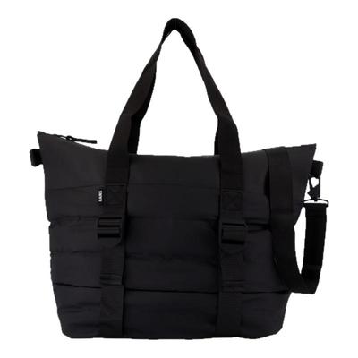 RAINS Puffer Mix 迷你手提包 W3 购物袋 - 合成纤维 - 黑色