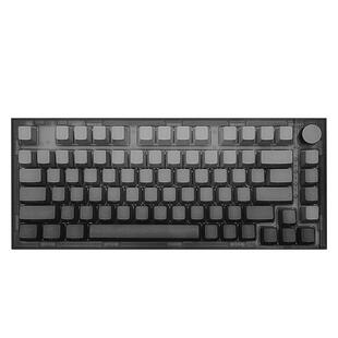 雷咖泽KW75Pro成品客制化机械键盘侧刻光污染Gasket结构黑武士