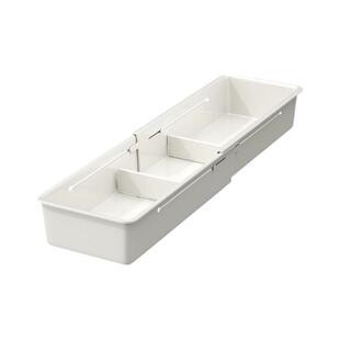 抽屉收纳分隔板盒自由组合格子隔断塑料隔板分格分割神器卡扣伸缩