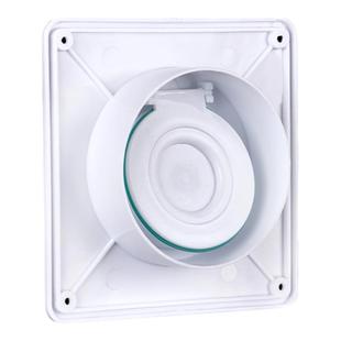 卫生间止逆阀浴霸风道110止回阀80mm管 100mm管通用换气扇逆止阀