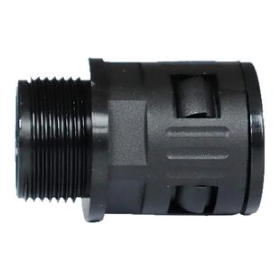 威联科Winlink 机器人软管快速接头快插PA管波纹管直通锁头黑色