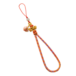 手工编织文昌头名棕手机挂绳中国风高中上岸好运挂绳手机链包挂饰