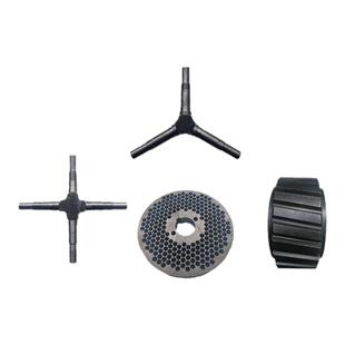 饲料颗粒机磨盘 压轮 颗粒机压轮总成颗粒机压轮轴颗粒机配件大全