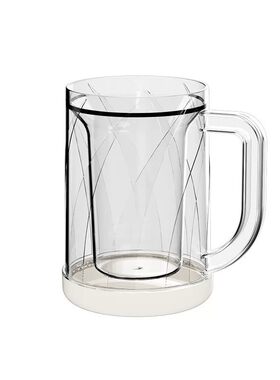 夏日创意双层冰镇啤酒杯