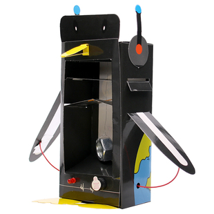 求知教育地震感应器地震测试仪模型儿童科学实验小学玩具手工制作