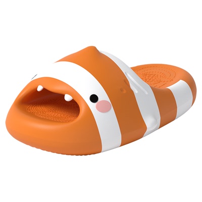 chikoku夏季厚底小鲨鳗情侣凉拖