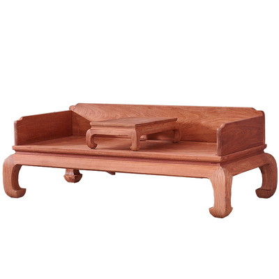 缅甸花梨木大果紫檀罗汉床