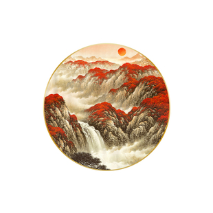 广告定制烤瓷画装饰画高清喷绘挂画海报照片画框壁画定制定做挂画