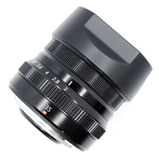 富士xc35f2遮光罩 XF XC 35F2 23F2镜头专用方形方口遮光罩