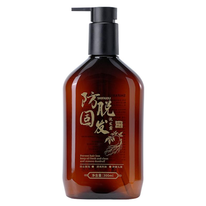 侧柏叶防脱洗发水何首乌人参固发育发控油蓬松增发密发洗头膏露