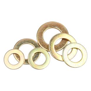 镀锌平垫金属螺丝垫片加大加厚铁黑色超薄垫圈圆形垫圈华司介子