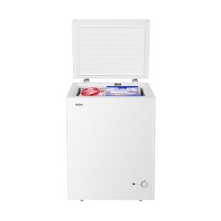 海尔142升小冰柜一级节能冷柜家用小型单温冷藏冰箱减霜商用冷柜