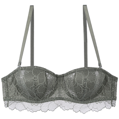 无肩带抹胸夏季薄款防下垂