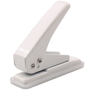 单孔打孔器A4纸打孔机台式文具装订圈活页本夹手工DIY