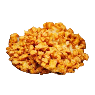 油炸红薯芍粑粑 炸地瓜油饼芍巴巴荆州早餐苕粑 公安传统过早小吃