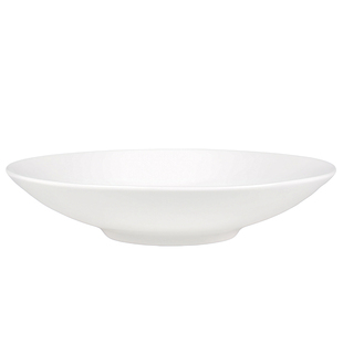 依山石坊一级骨瓷月光汤盘饭盘家用菜盘深骨碟微波炉高温陶瓷餐具