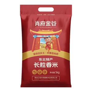 【肖府金谷】2025年东北大米长粒香米10斤装