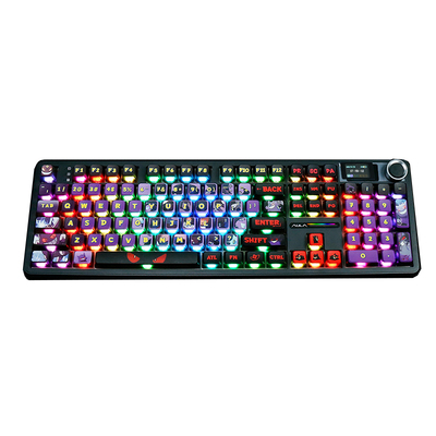 狼蛛f108pro无线蓝牙机械键盘