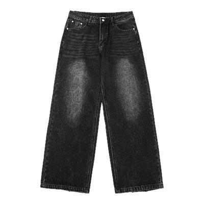 CountryMoment黑色直筒牛仔裤