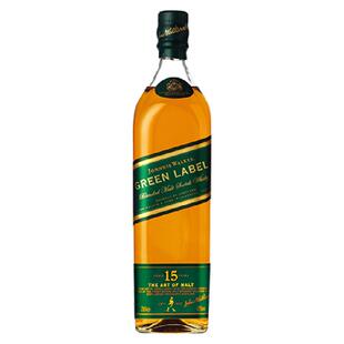 【进口】尊尼获加绿方绿牌15年苏格兰威士忌200ml洋酒特调烈酒