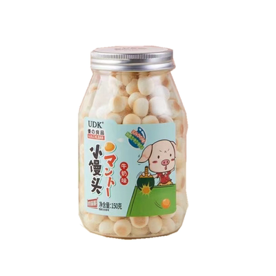 优之良品小馒头饼干2罐包邮