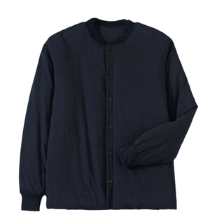 桑蚕丝长丝棉袄冬装 棉衣男士加厚保暖衣 可脱卸内胆校服神器