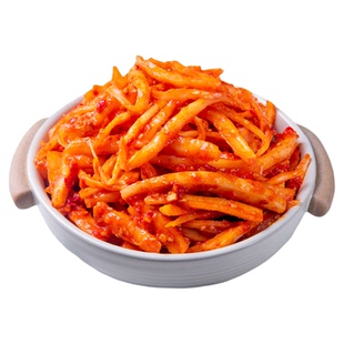 李秀山地窖拌桔梗东北延边朝鲜族特产韩式风味泡菜咸菜下饭菜脆爽