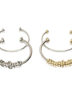 Soierie Coil bangle 线圈系列手镯(2只装)日本首饰小众设计礼物