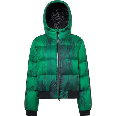 波司登女连帽短款羽绒服潮流