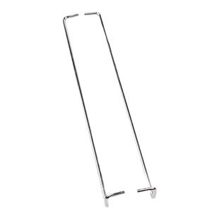 衣柜橱柜色板钩门板展示条展板钩色板托架隔断托样板撑银色五金架