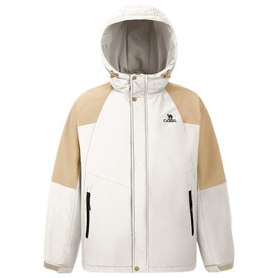 骆驼秋冬加绒加厚棉服男女同款