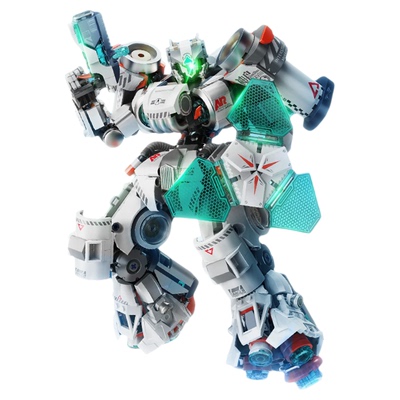 太空探索系列机甲，未来机器人