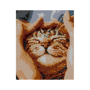 创意宠物照片像素画摆件小颗粒益智拼装积木萌宠墙面装饰画定制