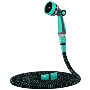 水管软管乳胶管三倍伸缩 家用接水龙头浇花自来水软水管高压4分管