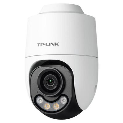 普联TP-LINK室外防水双光无线全彩摄像头AI智能报警4G全网通POE免费流量360度云台500万手机远程TL-IPC642X-A